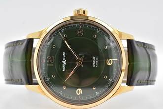Thumbnail von Montblanc Heritage 18k Yellow Gold Green Dial 126464 </h1>