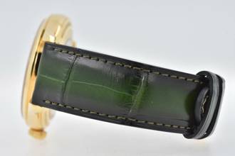 Thumbnail von Montblanc Heritage 18k Yellow Gold Green Dial 126464 </h1>