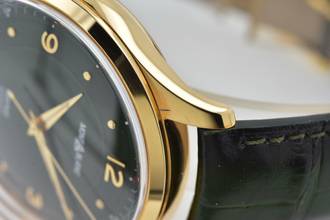 Thumbnail von Montblanc Heritage 18k Yellow Gold Green Dial 126464 </h1>