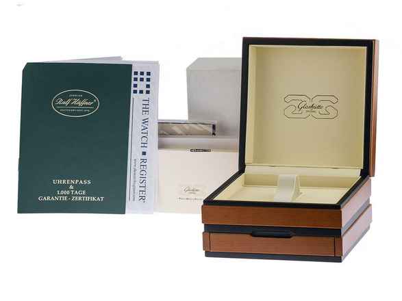  Glashütte Original PanoMaticReserve PanoMatic Reserve Ref.90-03-02-02-04 2007 Full Set wie Neu Vintage  