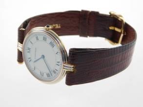 Thumbnail von Cartier Trinity 18 Karat Gelbgold Vendome Trinity Herrenuhr 30mm im Full Set Traum Zustand </h1>