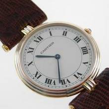 Thumbnail von Cartier Trinity 18 Karat Gelbgold Vendome Trinity Herrenuhr 30mm im Full Set Traum Zustand </h1>