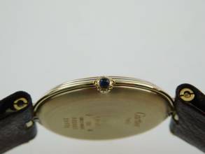 Thumbnail von Cartier Trinity 18 Karat Gelbgold Vendome Trinity Herrenuhr 30mm im Full Set Traum Zustand </h1>