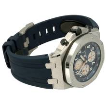 Thumbnail von Audemars Piguet Royal Oak Offshore Chronograph Navy Full Service & Card AP </h1>