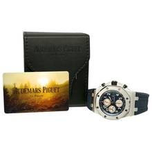 Thumbnail von Audemars Piguet Royal Oak Offshore Chronograph Navy Full Service & Card AP </h1>