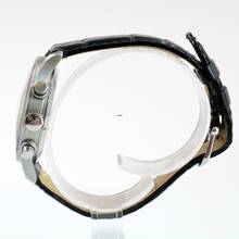 Thumbnail von IWC Fliegeruhr Chronograph Pilot IW3740 chronograph date black dial Full Set quartz 1988’s </h1>