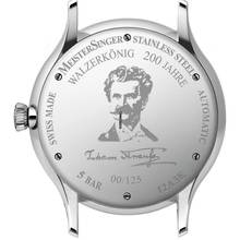 Thumbnail von Meistersinger Pangaea Edition Johann Strauß Pangaea Herrenuhr Automatik - ED-PMN-STRAUSS