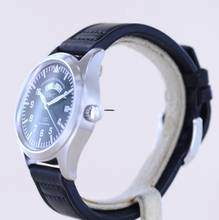 Thumbnail von IWC Fliegeruhr Spitfire UTC TZC Black Dial Tritium Spitfire Lederband GMT </h1>