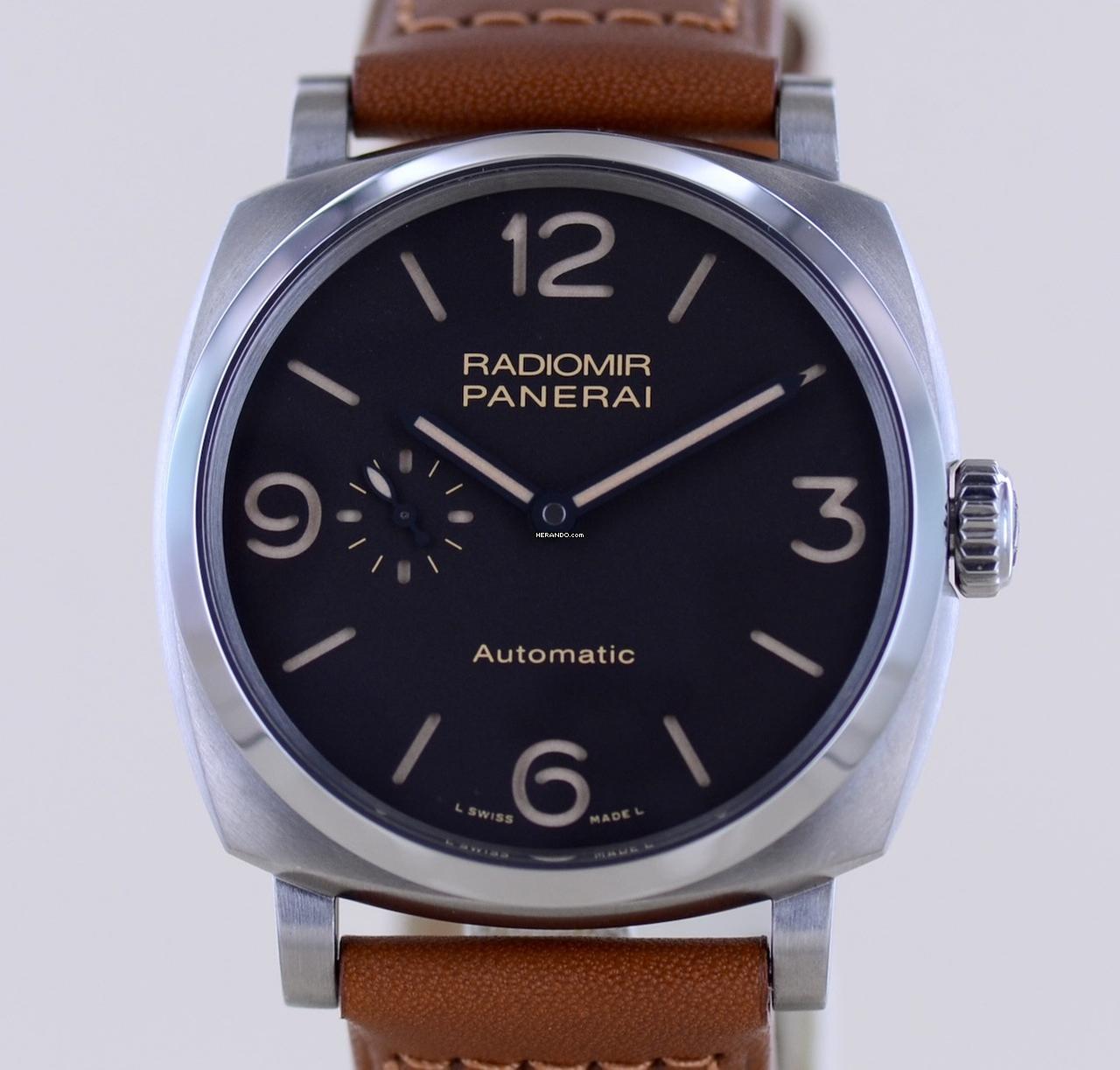 Officine Paneral Radiomir PAM 00619 Automatic Limited 45 mm Cal P4000 3 days Titan B+P