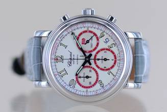 Thumbnail von Chopard Mille Miglia Chronograph 8316 white Dial 39mm Racing Limited Top </h1>