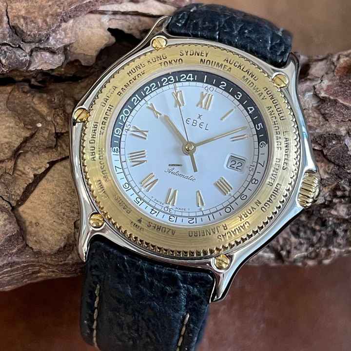  Ebel Voyager Box & Papiere - GMT Ref. 1124913 </h1> 