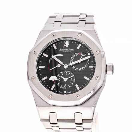  Audemars Piguet Royal Oak Dual Time 39 Dual Time Black – 26120ST.OO.1220ST.03 – like NEW – 2012 Full Set 