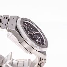 Thumbnail von Audemars Piguet Royal Oak Dual Time 39 Dual Time Black – 26120ST.OO.1220ST.03 – like NEW – 2012 Full Set