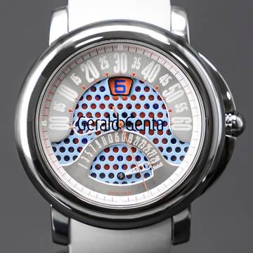  Gérald Genta Arena Bi-Retro Steel Fullset 