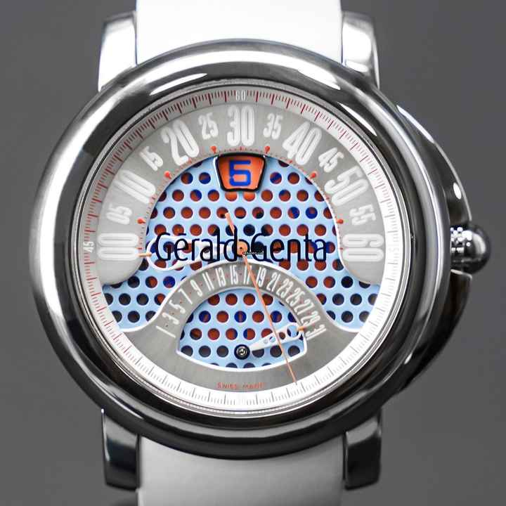  Gérald Genta Arena Bi-Retro Steel Fullset 