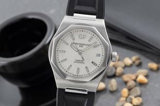 Thumbnail von Girard Perregaux Laureato Automatik Stahl Ref. 81010-11-131-BB6A Papers