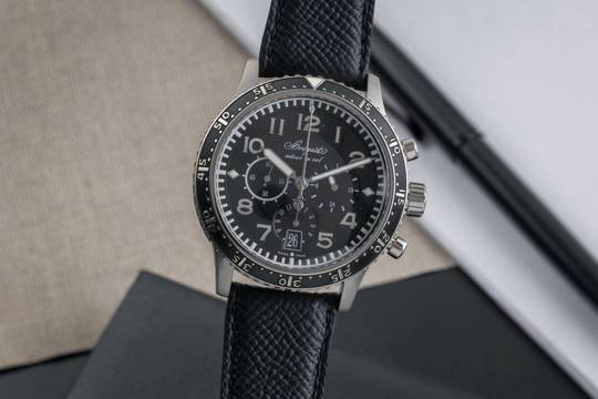  Breguet Type XX - XXI - XXII Chronograph Titan Automatik Herrenuhr Ref. 3810 