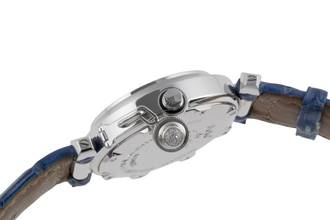 Thumbnail von Cartier Pasha 18K Weissgold Diamanten Automatik Damenuhr Ref. WJ101456 Papiere