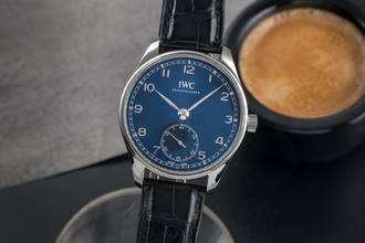 Thumbnail von IWC Portugieser Automatik Stahl Automatik Herrenuhr Ref. IW358305