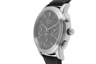 Thumbnail von Glashütte Original Senator Chronograph Stahl Automatik Ref. 39-31-14-23-04 B&P