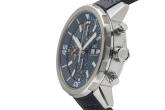 Thumbnail von IWC Aquatimer Chronograph Cousteau Chronograph Stahl Automatik Herrenuhr Ref. IW376805 B&P