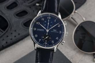 Thumbnail von IWC Portugieser Chronograph Automatik Stahl Herrenuhr Ref. IW371438