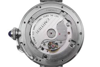 Thumbnail von Cartier Pasha 41 Automatik Datum Stahl Herrenuhr Ref. WSPA0010 Klassiker