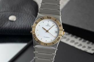 Thumbnail von Omega Constellation Quartz Stahl / Gold Quarz Herrenuhr Ref. 398.0876 Klassiker