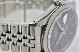 Thumbnail von Rolex Datejust 36 Oyster Perpetual Datejust 16014 Tapestry Grey Dial