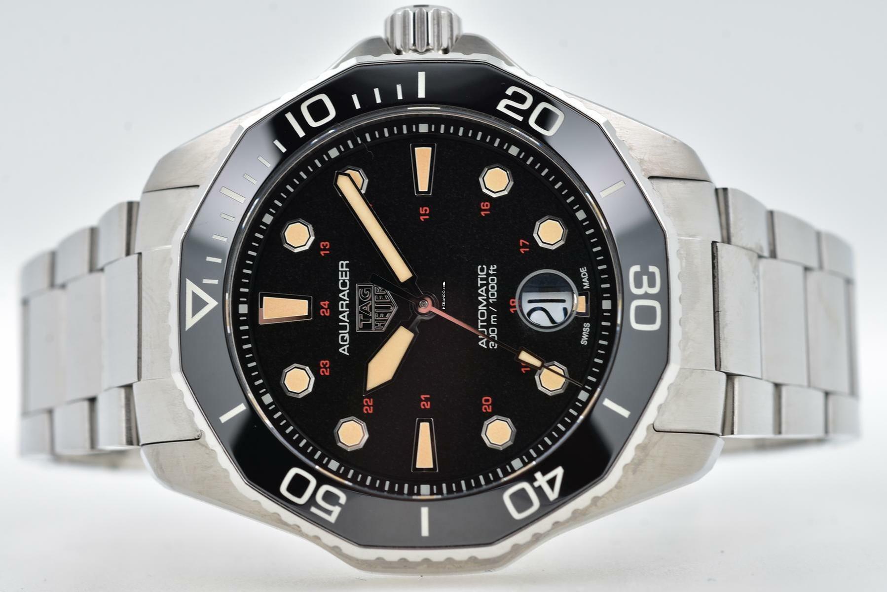 TAG Heuer Aquaracer 300M 43 Professional 300m Tribute 844 WBP208C.FT6201 Limited </h1>
