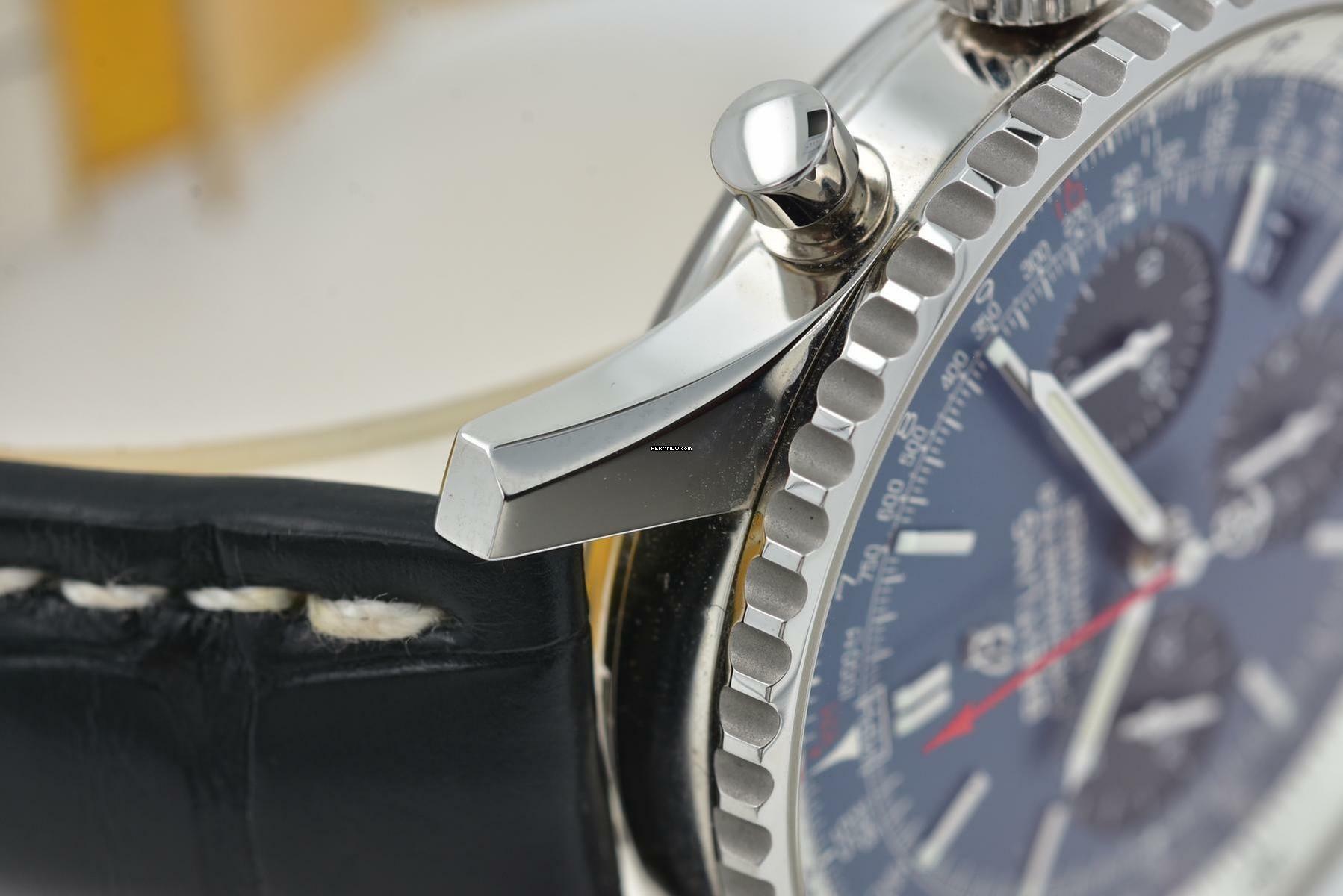 Thumbnail von Breitling Navitimer 1 B01 Chronograph 43mm AB0121211C1P3 Deployant </h1>