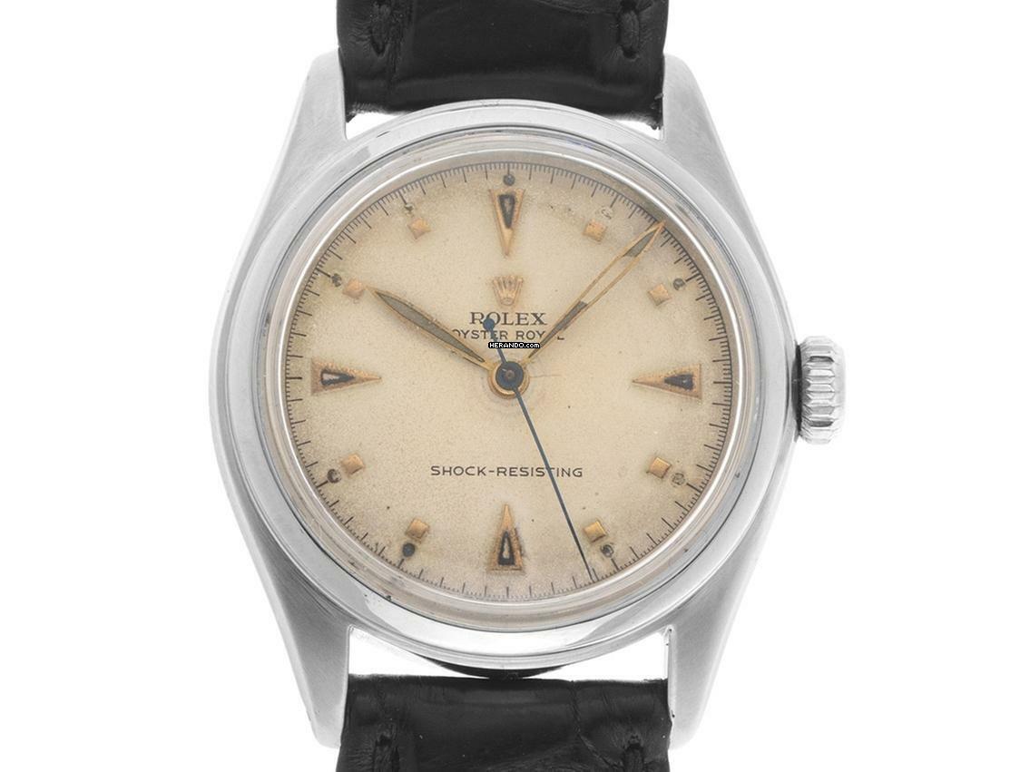 Rolex Oyster Royal Ref.6144 1962 Box sehr Gut Vintage </h1>