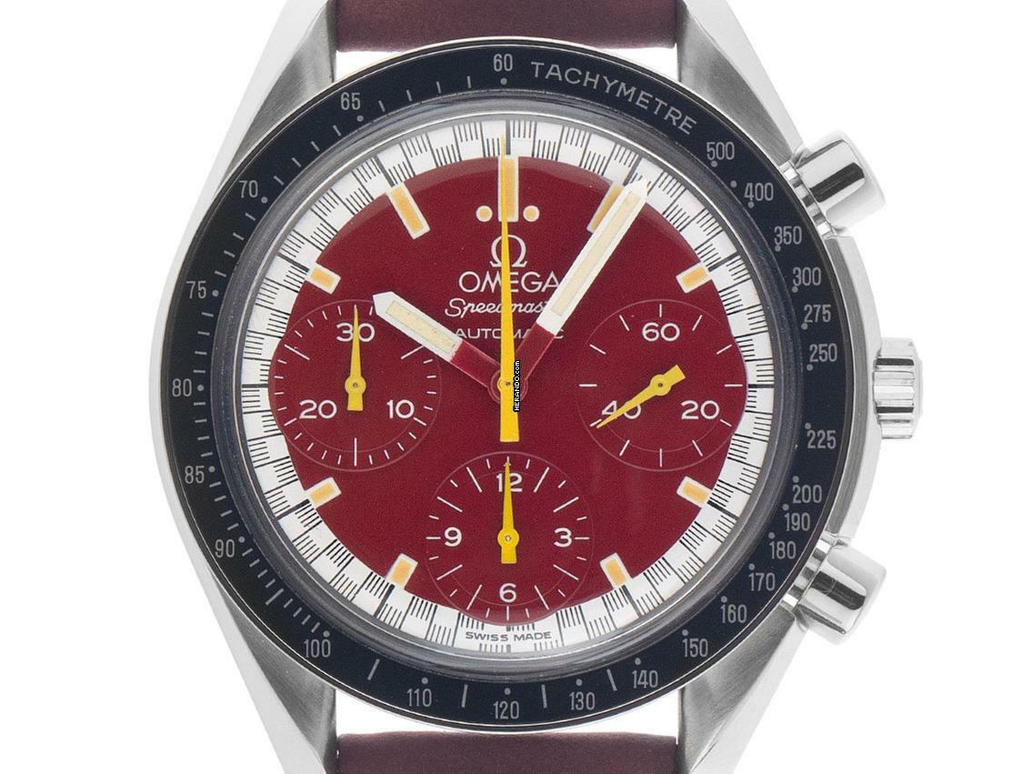  Omega Speedmaster Reduced Ref.175.0032 1997 Box&Beschreibung sehr gut Vintage  