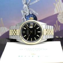 Thumbnail von Rolex Datejust 36 Stahl/Gold Ref: 16013 von 1980 mit Rolex Box & Papiere </h1>