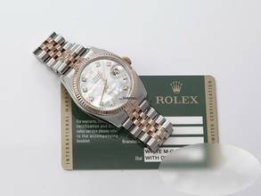 Thumbnail von Rolex Datejust 36 36mm 116231 2012 Stahl Rosegold 750 Perlmutt Diamanten Automatik Stainless Steel 18kt Rose Gold Jubilé-band Chronometer Oyster </h1>