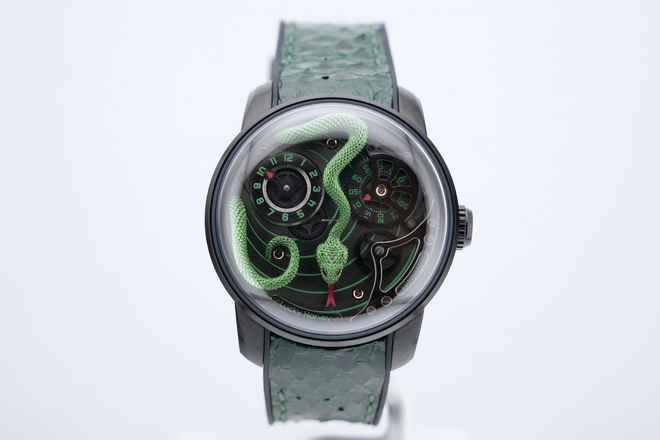  Lucky Harvey Green Snake - Unworn - Box+Papers - 24 Months Warranty Green Snake 2025 