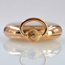 Thumbnail von Patek Philippe Pocket hunter bassine-style 51 MM porcelain dial rose gold 18KT 1891