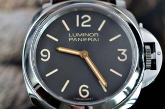Thumbnail von Panerai Luminor Base Marina PAM00390 Tobacco dial Full Set 2012’s