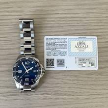 Thumbnail von Longines HydroConquest 41MM blue dial ceramic bezel Automatic Full Set 2023 </h1>
