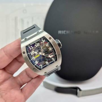  Richard Mille RM 029 Big Date Titanium 2 Straps Automático Completo 