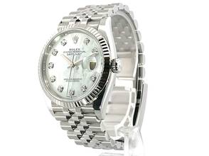 Thumbnail von Rolex Datejust 36 Oystersteel / Weißgold 126234 Perlmutt DIA Jubile
