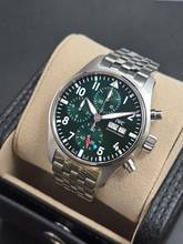 Thumbnail von IWC Fliegeruhr Chronograph Pilot's Chronograph 41 MM IW388104 Green Dial Unworn/New Condition Full Set 6-2025