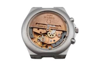 Thumbnail von Omega Speedmaster Mark V German Version Stahl Automatik Ref. 376.0806 Vintage