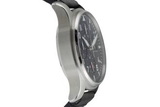 Thumbnail von IWC Fliegeruhr Chronograph Fliegerchronograph Chronograph Stahl Automatik Ref. IW378001 B&P 2023