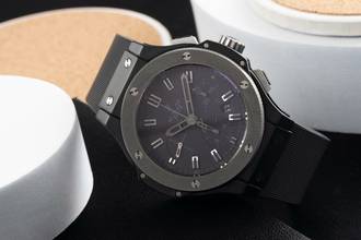 Thumbnail von Hublot Big Bang 44 mm Chronograph Keramik / Titan Automatik Herrenuhr 301.CK.1140.RX