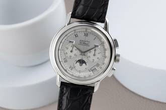 Thumbnail von Zenith El Primero Chronomaster Chronograph Automatik Edelstahl Herrenuhr Ref 14/01.0240.410