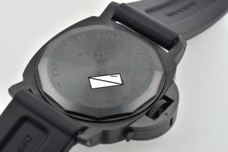 Thumbnail von Panerai Luminor Marina Logo PAM00005 PAM 005 DLC Blacked Out </h1>