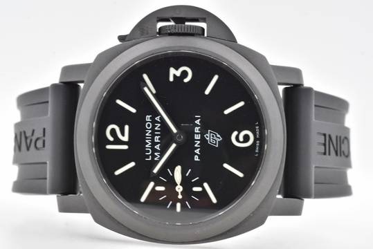  Panerai Luminor Marina Logo PAM00005 PAM 005 DLC Blacked Out </h1> 
