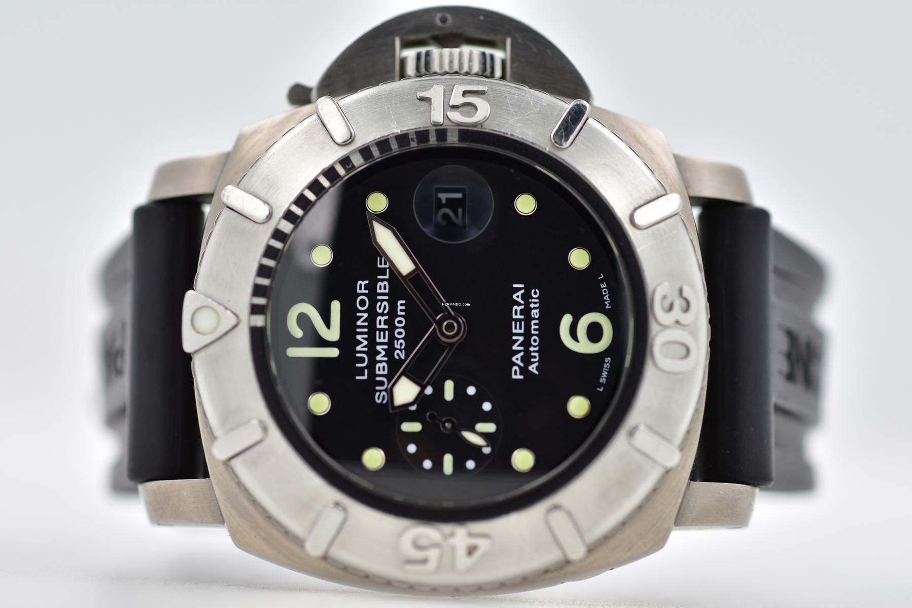  Panerai Luminor Submersible 2500m Limited Edition PAM00285 PAM 285 </h1> 