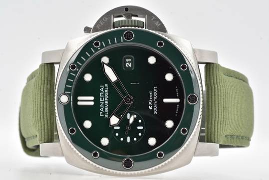  Panerai Luminor Submersible Quarantaquattro Verde PAM01287 PAM 1287 Green </h1> 
